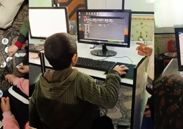 کلاس کامپیوتر خانه مهر باران